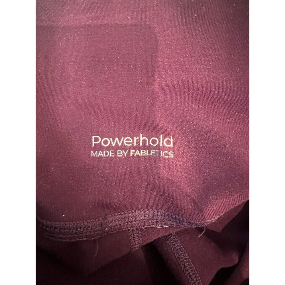 Fabletics Zone 7/8 Fuschia Color Block High Waist… - image 8